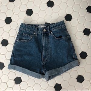 Zara mom fit shorts